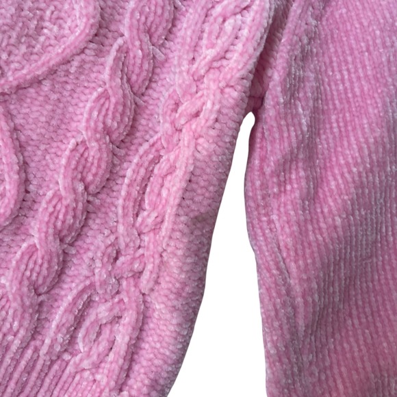 Tommy Bahama Kids Pink Cable Knit Sweater Size 5/6 NWT - Picture 8 of 8
